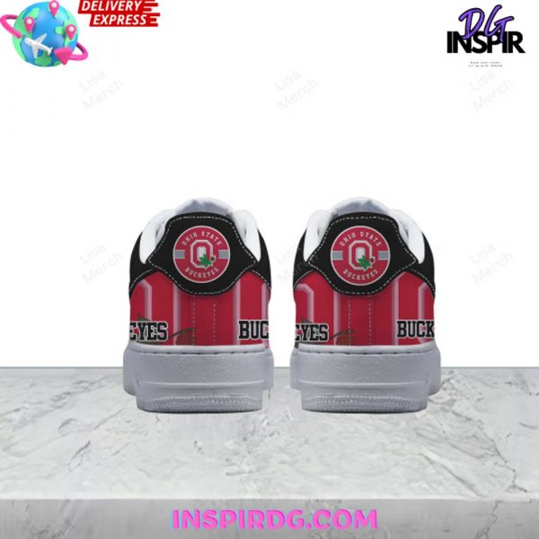 Ohio State Buckeyes Custom Nike Air Force 1