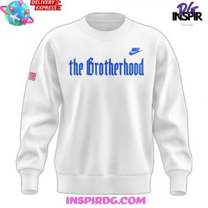 Duke Blue Devils The Brotherhood 2024 White Sweatshirt