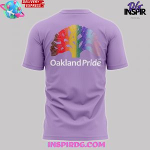 Golden State Valkyries Oakland Pride 2024 Purple TShirt