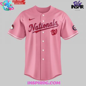 Washington Nationals x Hello Kitty 2024 Baseball Jersey
