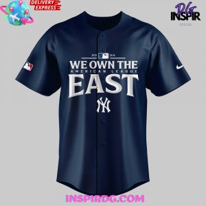 New York Yankees AL East Division Champions 2024 Baseball Jersey