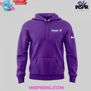 Philadelphia Phillies Domestic Violence Awareness Hoodie