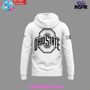 Ohio State Buckeyes Follow Jesus 2024 White Hoodie