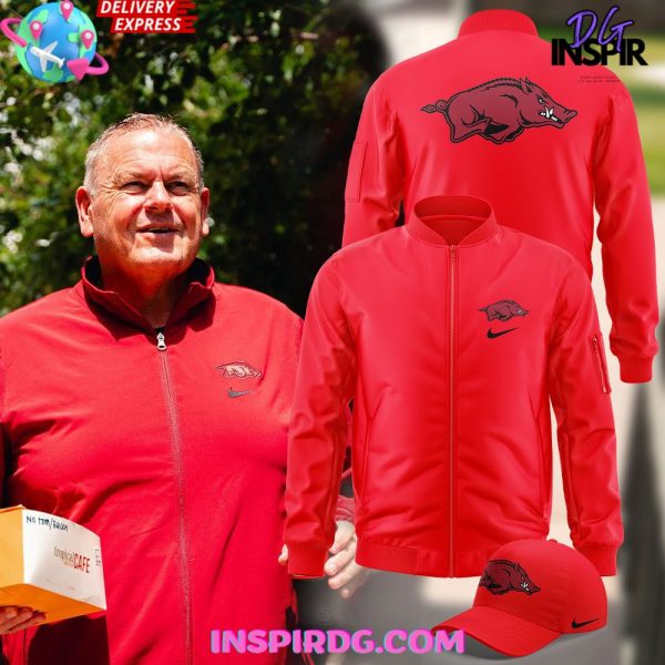 Arkansas Razorbacks Football 2024 Bomber Jacket
