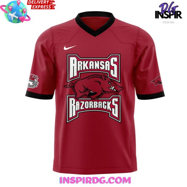 Arkansas Razorbacks x Hello Kitty 2024 Red Football Jersey