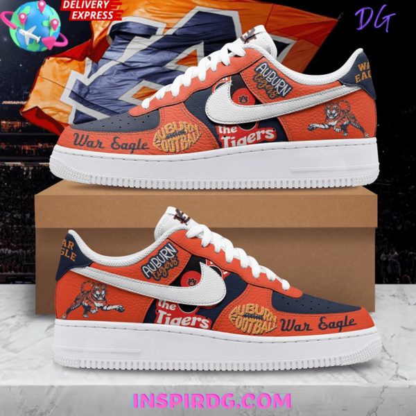 Auburn Tigers War Eagle Limited Edition Nike Air Force 1