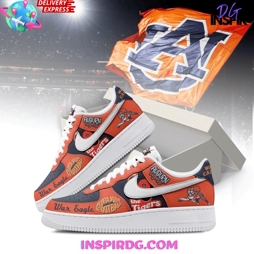 Auburn Tigers War Eagle Limited Edition Nike Air Force 1 Auburn Tigers War Eagle Limited Edition Nike Air Force 1