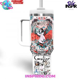Coraline Neil Gaiman Stanley Tumbler Cup