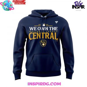 Milwaukee Brewers We Own The National League Central 2024 Hoodie