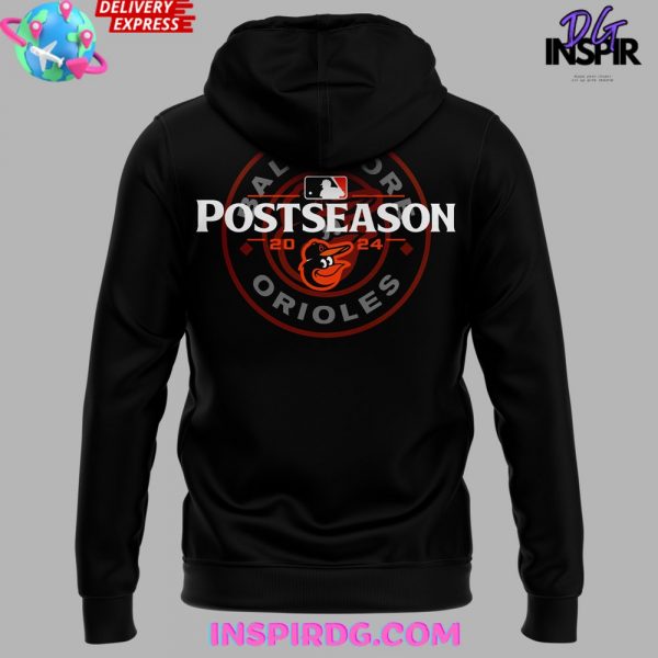 Baltimore Orioles October Ready 2024 Black Hoodie