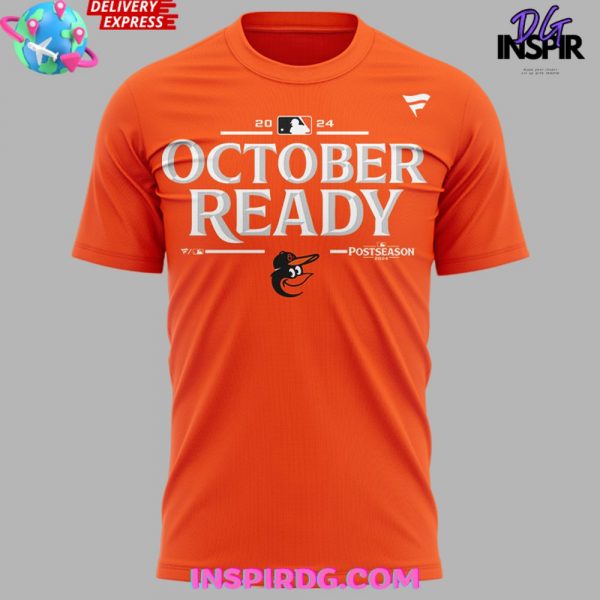 Baltimore Orioles October Ready 2024 Orange T-Shirt