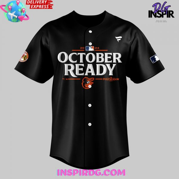 Baltimore Orioles October Ready Postseason 2024 Baseball Jersey