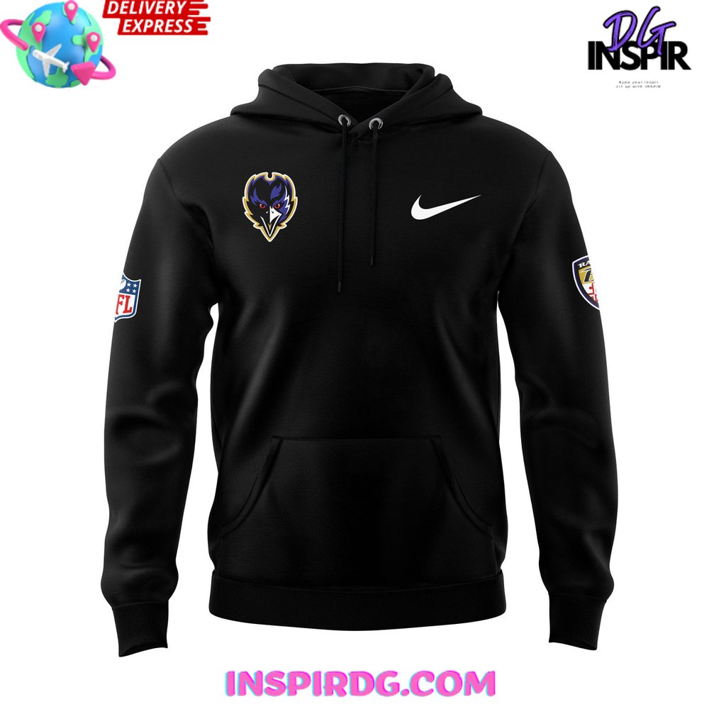 Nike ravens sweatshirt hotsell