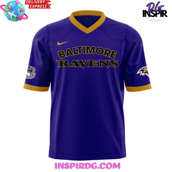 Baltimore Ravens x Hello Kitty Purple Football Jersey
