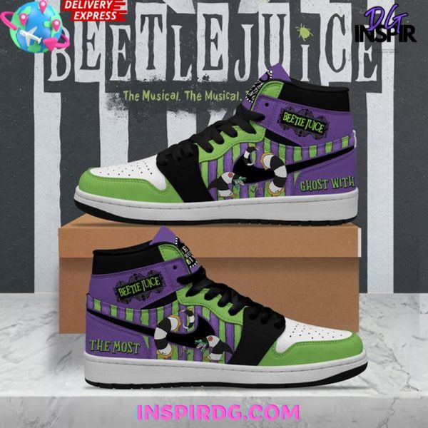 Beetlejuice Ghost With The Most Nike Air Jordan 1