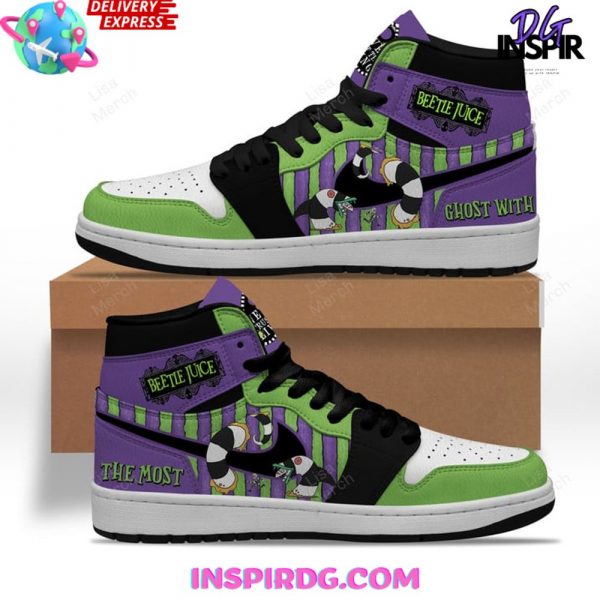 Beetlejuice Ghost With The Most Nike Air Jordan 1