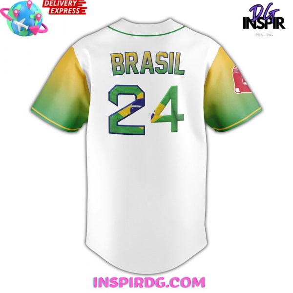 Boston Red Sox Brazilian Celebration Baseball Jersey