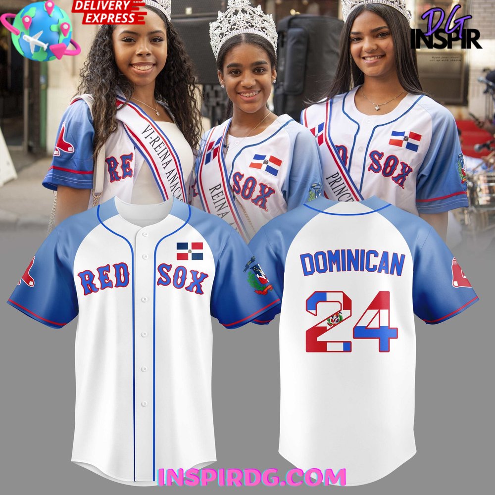 Boston Red Sox Dominicana 2024 Baseball Jersey InspirDG