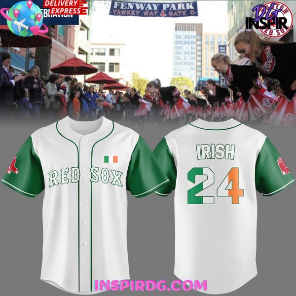 Boston Red Sox Irish Celebration 2024 Baseball Jersey