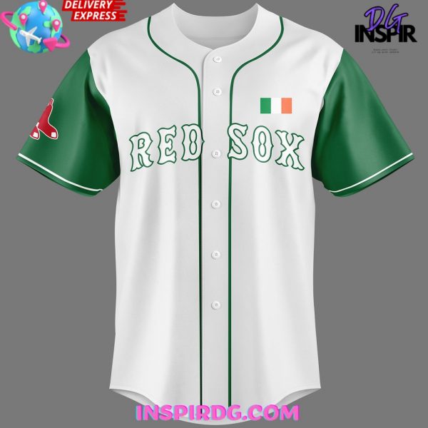 Boston Red Sox Irish Celebration 2024 Baseball Jersey