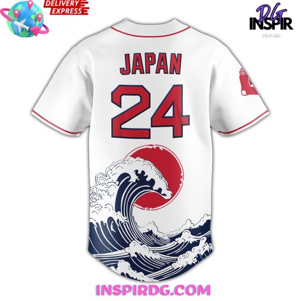 Boston Red Sox Japan Celebration Baseball Jersey