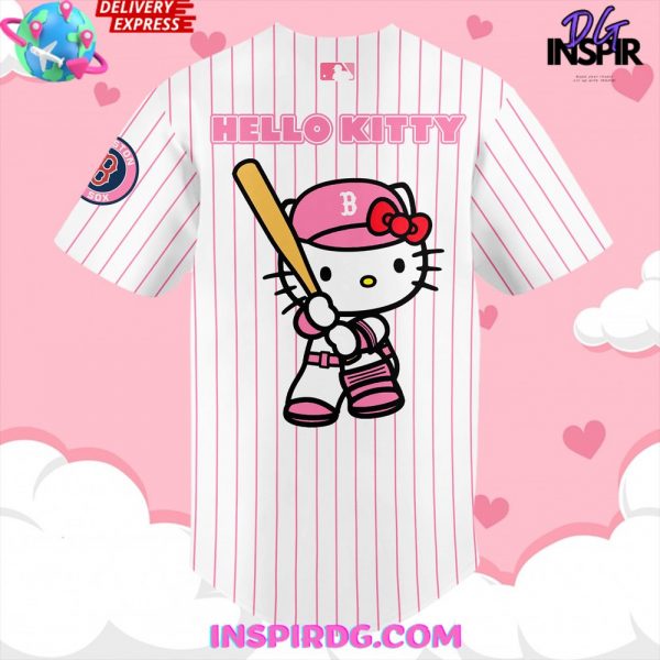 Boston Red Sox x Hello Kitty Night 2024 Baseball Jersey