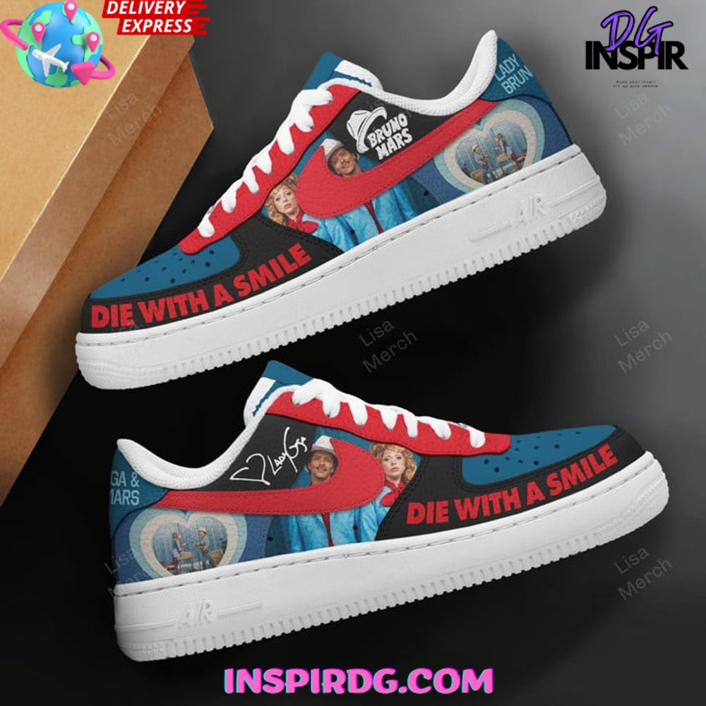 Bruno Mars x Lady Gaga Limited Edition Nike Air Force 1 InspirDG