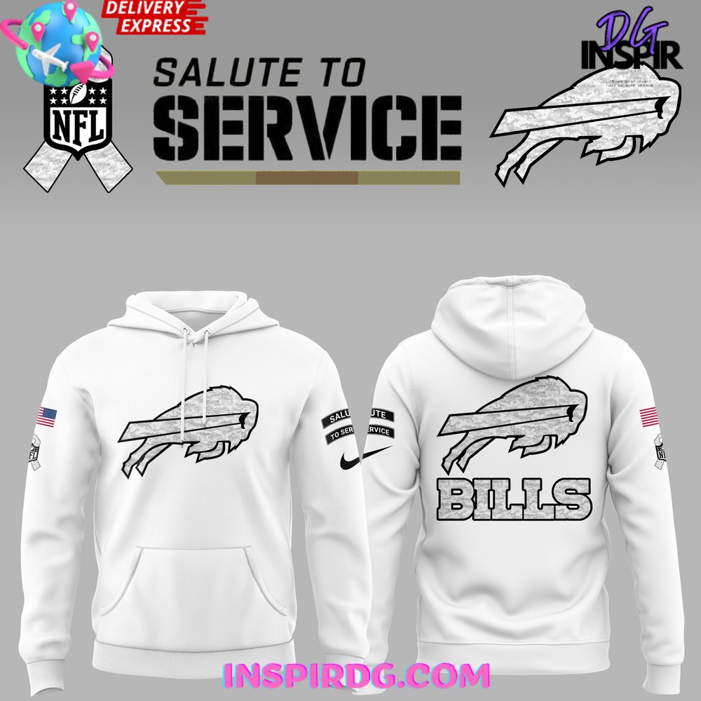 Bills salute to service hoodie best sale