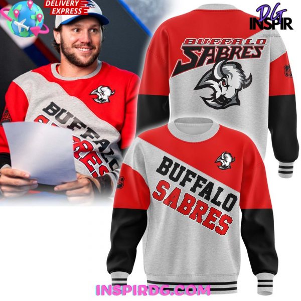 Buffalo Sabres Retro Colorblock Crewneck Sweatshirt
