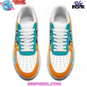 Miami Dolphins Go Dolphins Nike Air Force 1