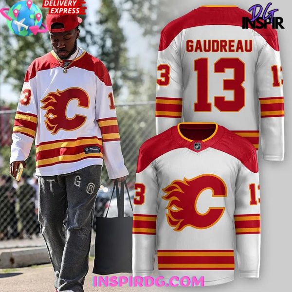 Calgary Flames 2024 White Hockey Jersey