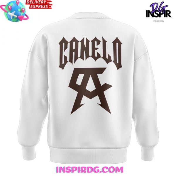 Canelo Bear Boxing Limited Edition White Sweatshirt