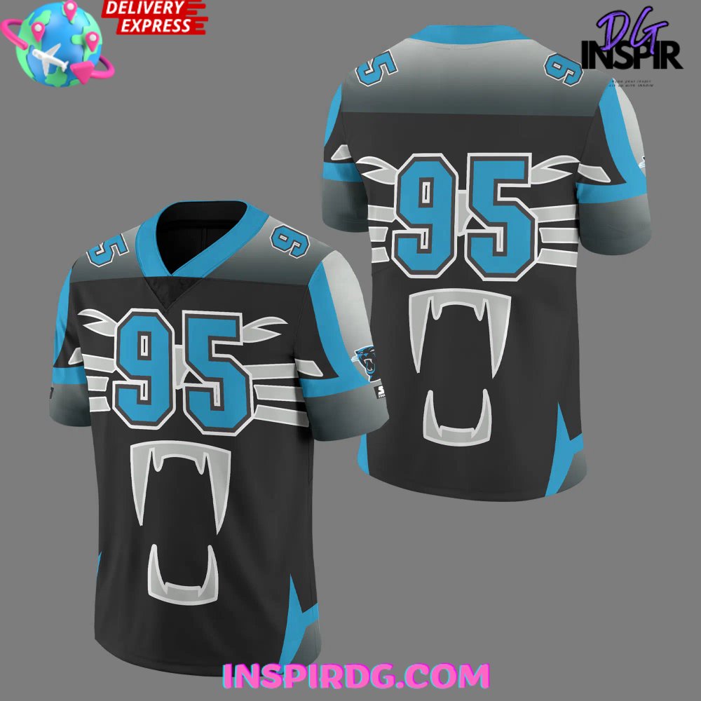 Panthers on field jersey best sale