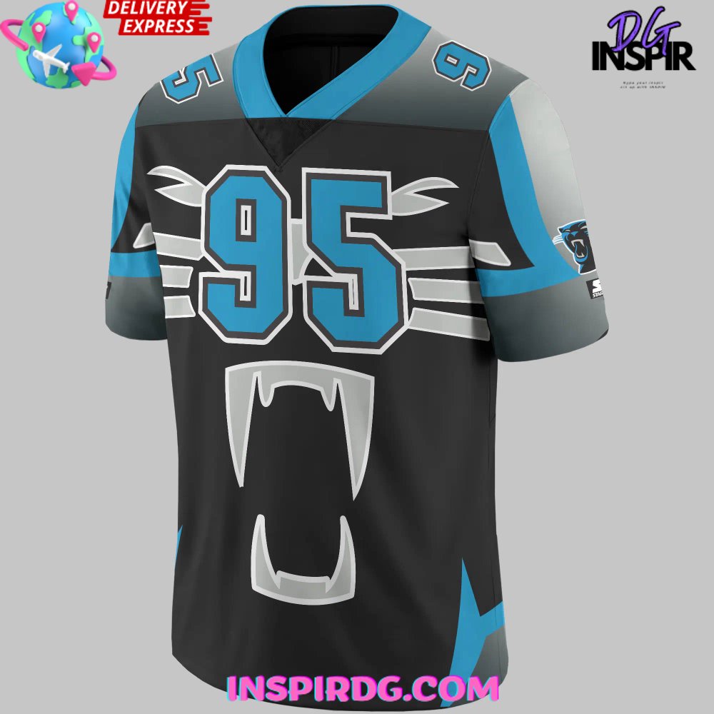 Blank carolina panthers jersey on sale