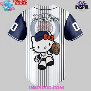 Hello Kitty x Detroit Tigers 2024 Custom Baseball Jersey