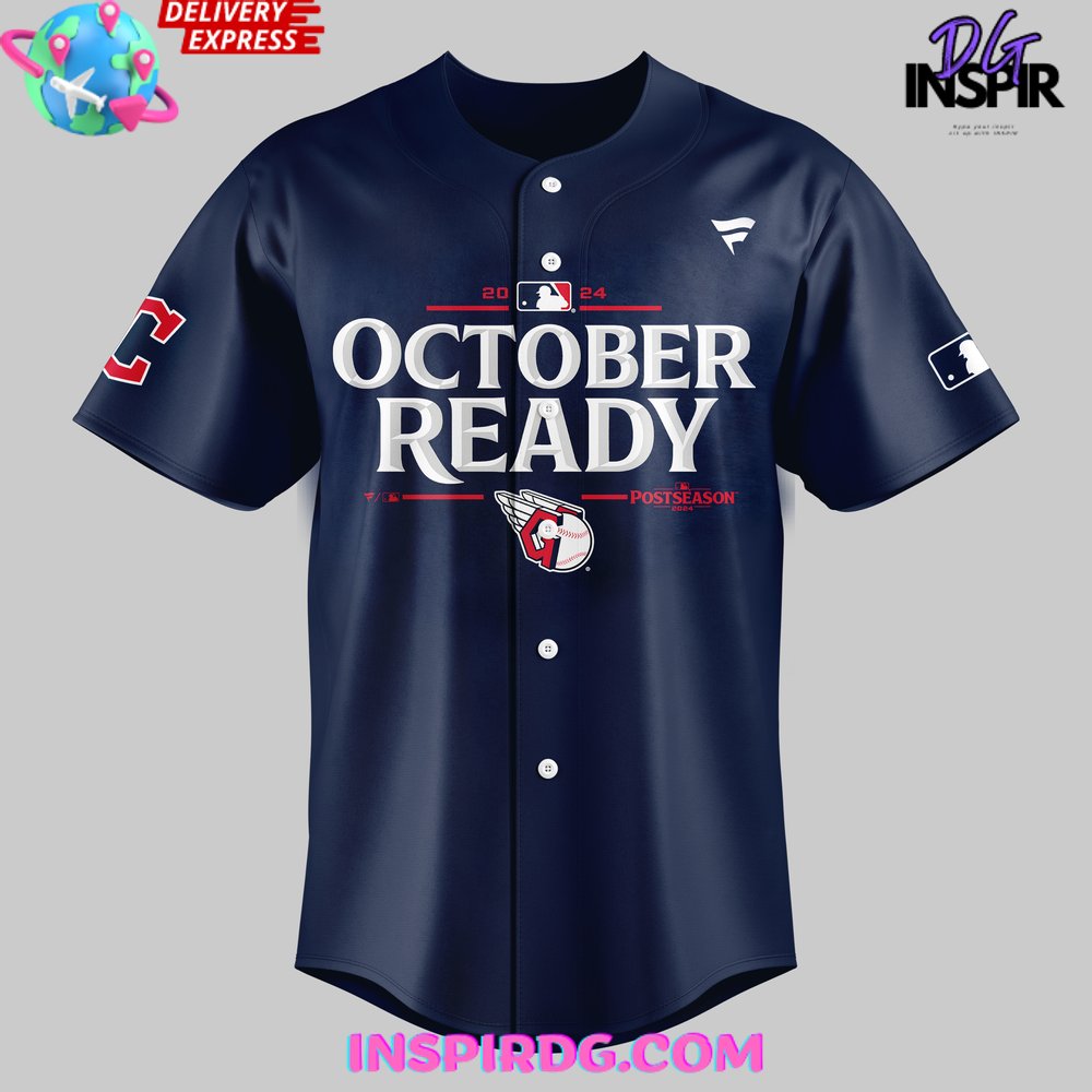 Cleveland indians october baseball shirt on sale