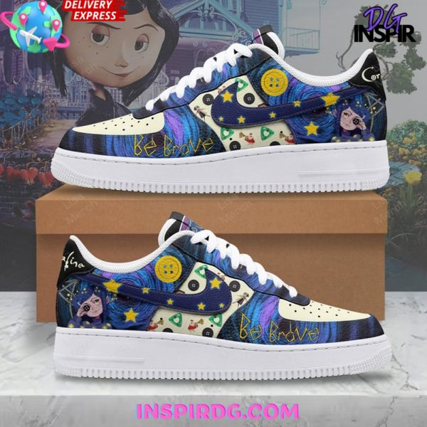 Coraline Be Brave Limited Edition Nike Air Force 1