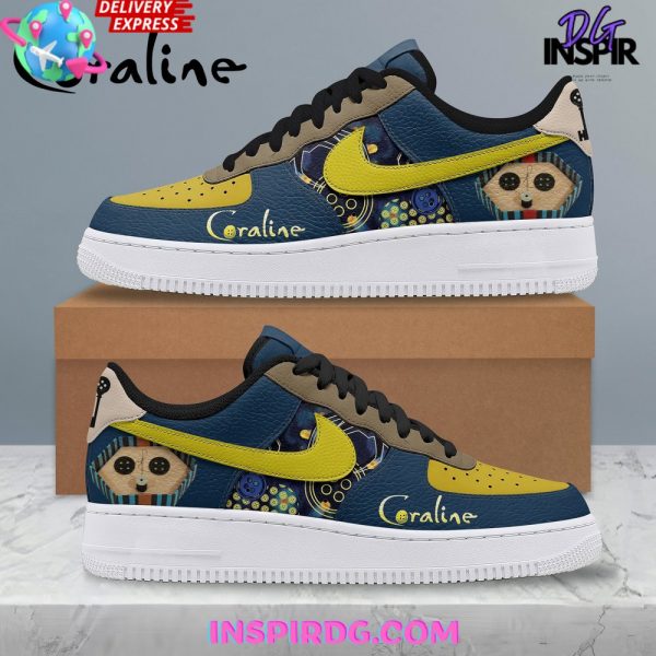 Coraline Halloween Limited Edition Nike Air Force 1