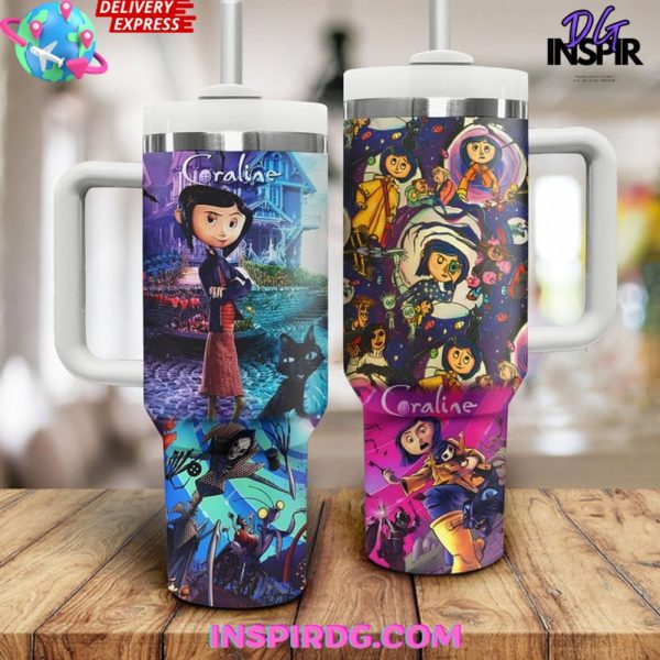 Coraline Halloween Special Edition Stanley Tumbler Cup