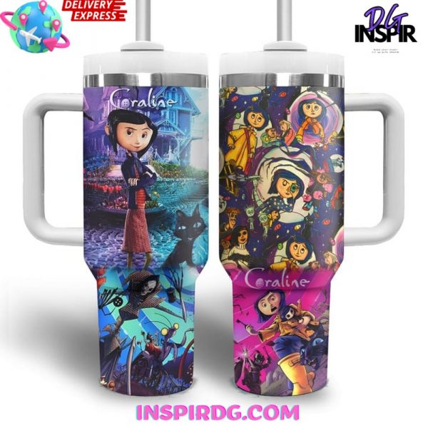 Coraline Halloween Special Edition Stanley Tumbler Cup