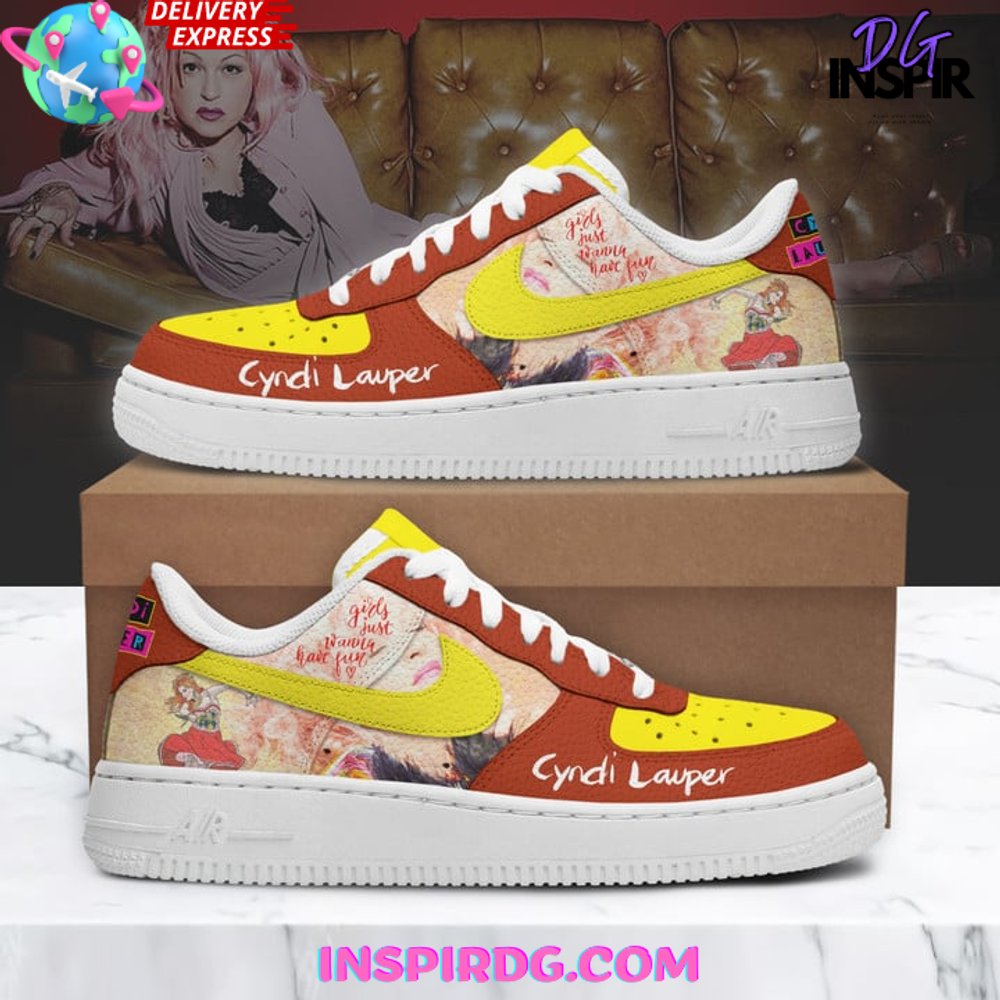 Cyndi Lauper Limited Edition Nike Air Force 1 Cyndi Lauper Limited Edition Nike Air Force 1