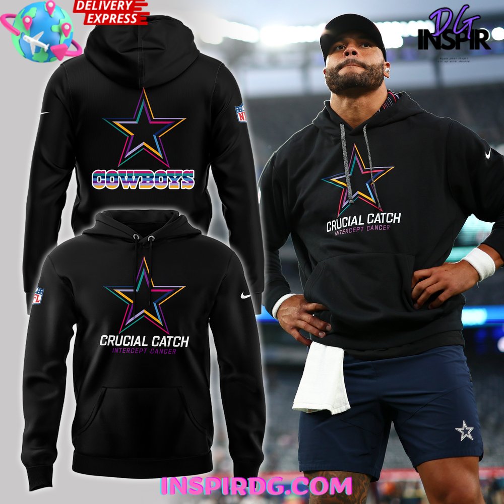 Dallas Cowboys Crucial Catch Intercept Cancer 2024 Hoodie InspirDG