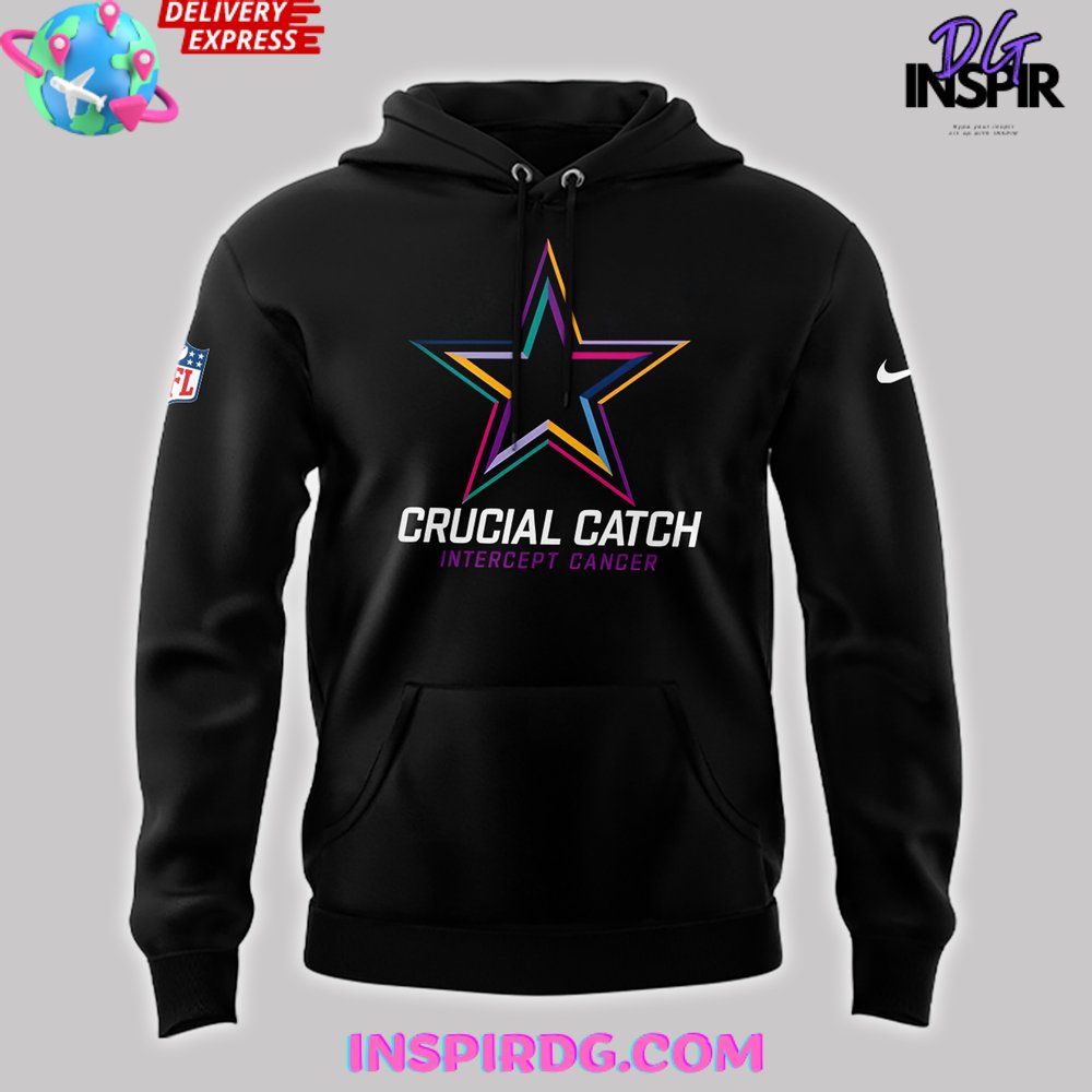 Dallas Cowboys Crucial Catch Intercept Cancer 2024 Hoodie InspirDG