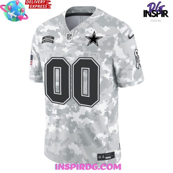 Dallas Cowboys Salute to Service 2024 Football Jersey InspirDG