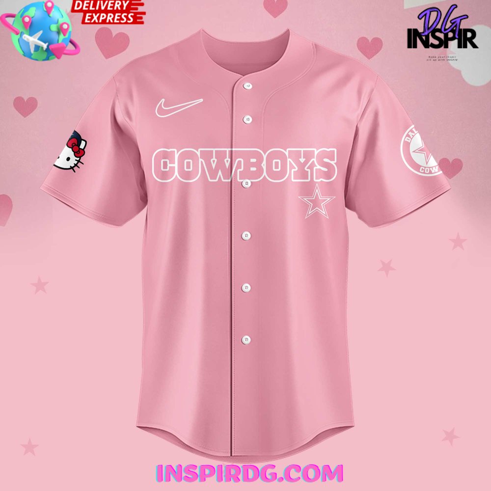 Kids pink dallas cowboys jersey best sale