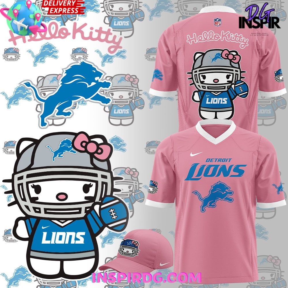 Pink detroit lions jersey on sale