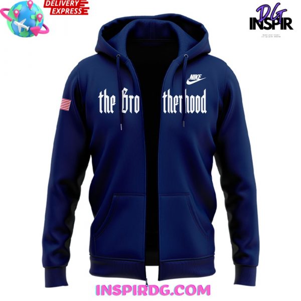 Duke Blue Planet The Brotherhood 2024 Blue Zip Hoodie