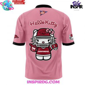Arkansas Razorbacks x Hello Kitty 2024 Football Jersey