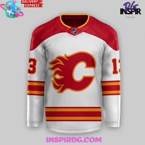 Calgary Flames 2024 White Hockey Jersey