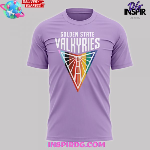 Golden State Valkyries Oakland Pride 2024 Purple T-Shirt